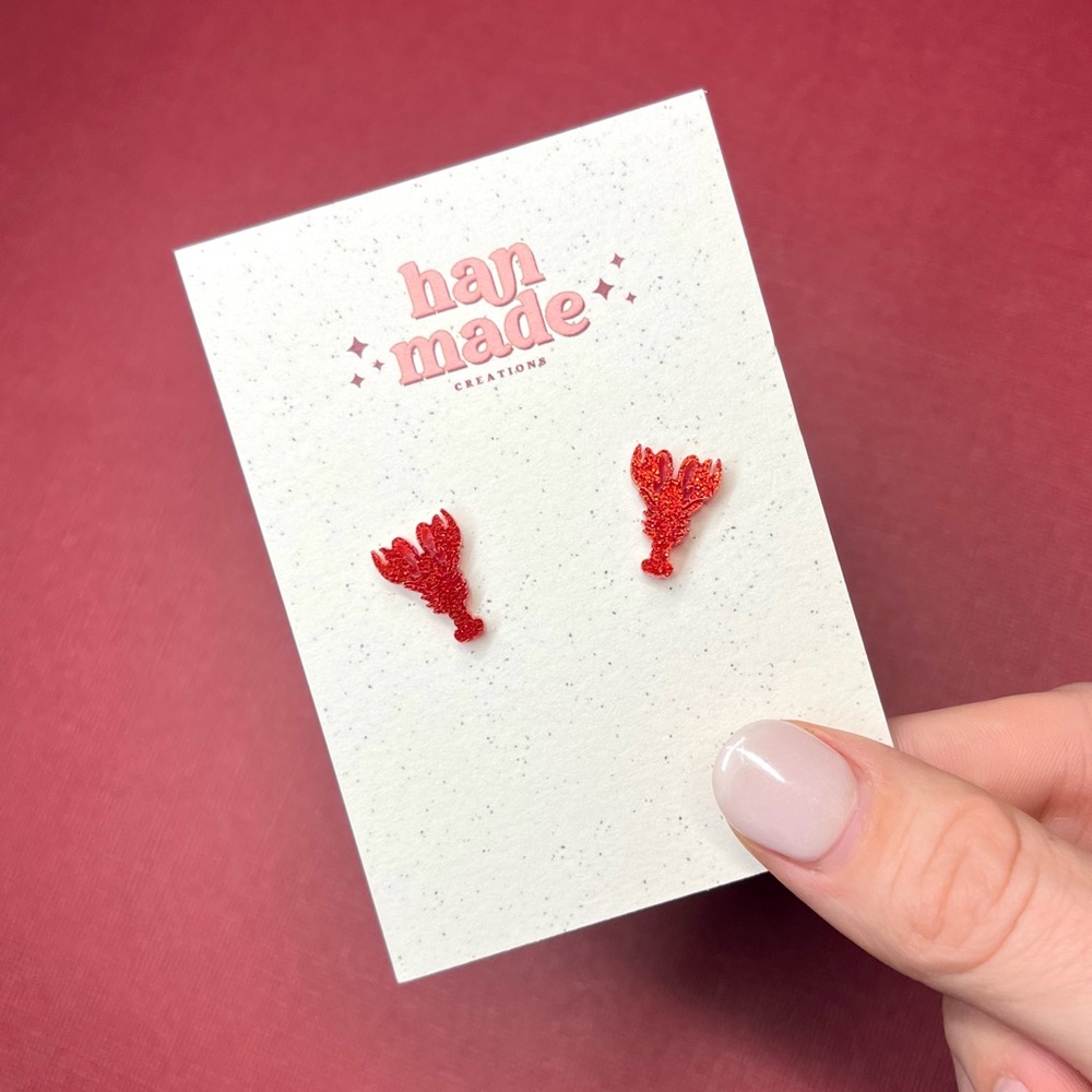 Crawfish Earrings